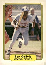 1982 Fleer #151 Ben Oglivie