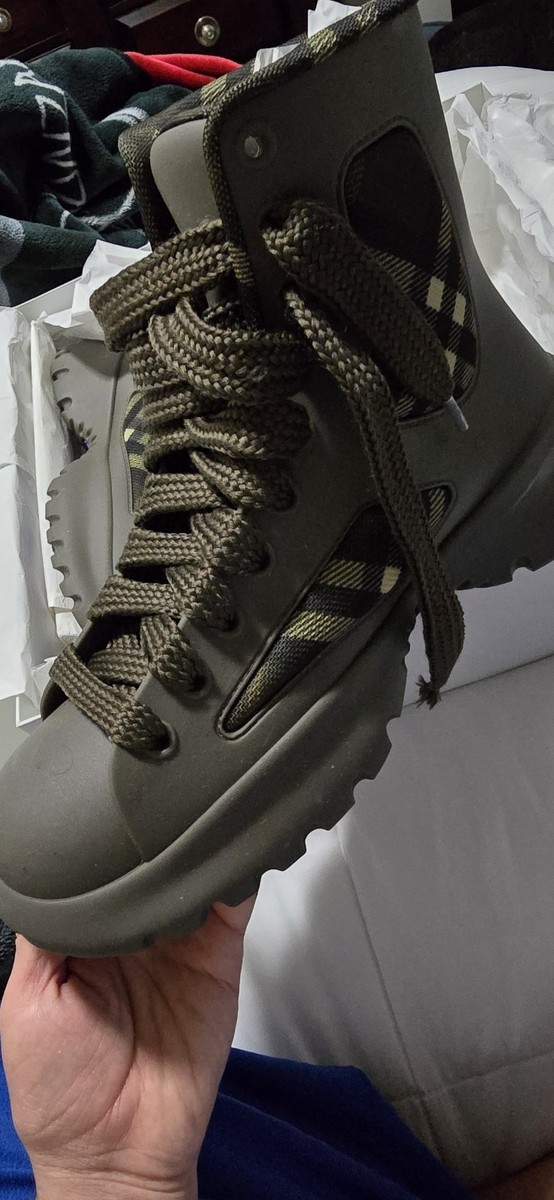 Men’s Burberry Army Green Boots s-l400.jpg main image 4