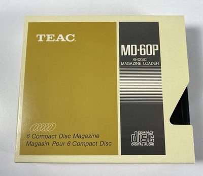 TEAC Compact Disc Magazine (Model: MD-60P)