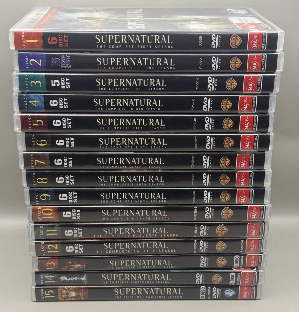 Supernatural (2005 TV series) Box Set DVDs for sale | eBay
