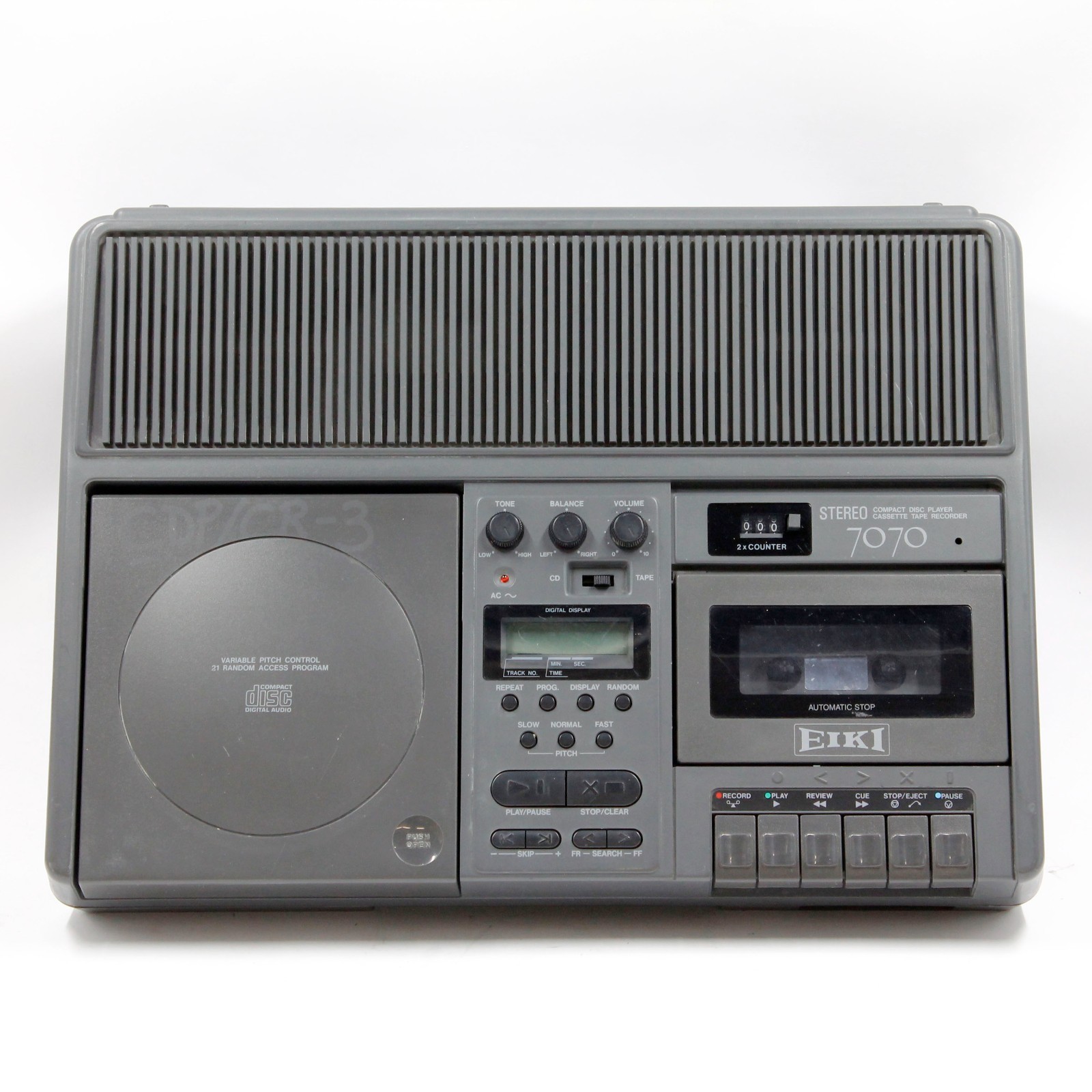 Eiki 7070A Stereo CD Player / Cassette Tape Recorder