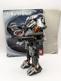 LEGO BIONICLE: Exo-Toa (8557) Titan Incomplete Missing Hose + Torn Instructions