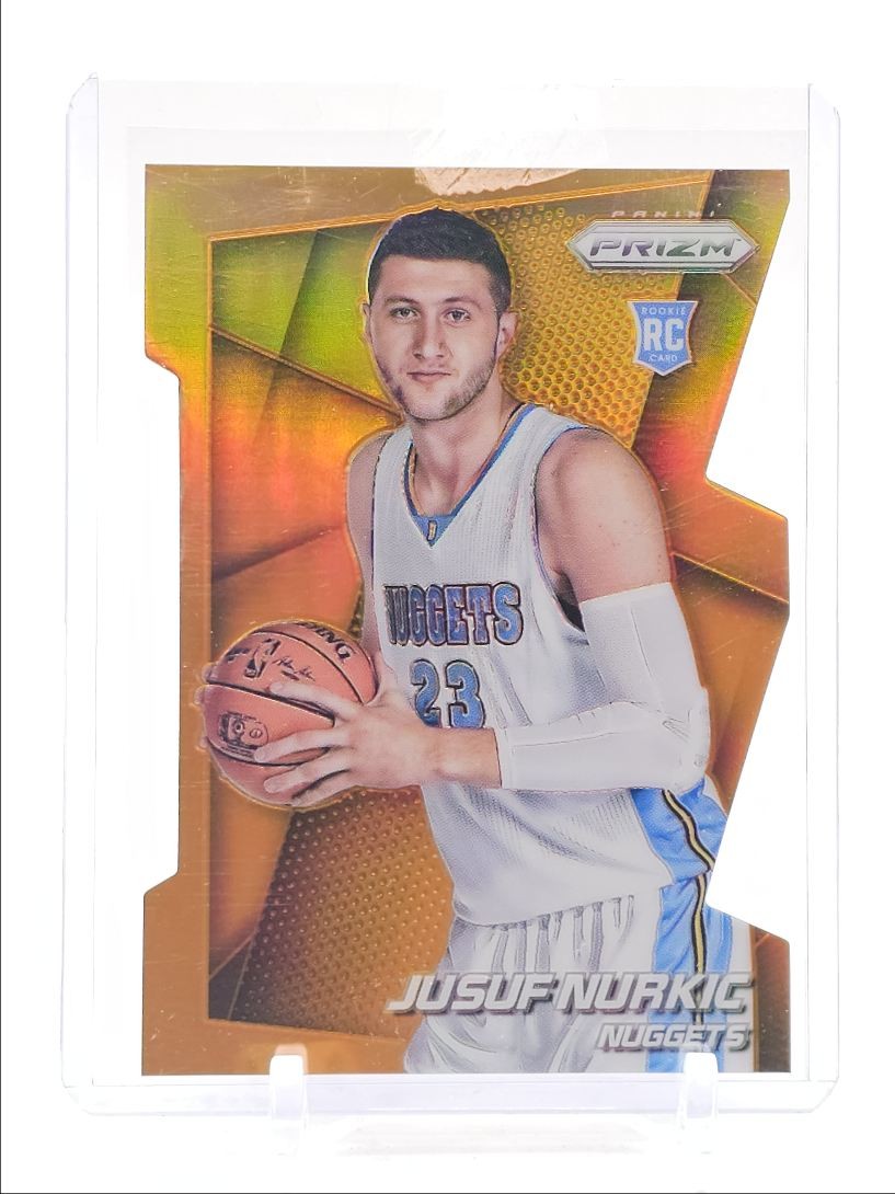 JUSUF NURKIC 2014-15 PANINI PRIZM ROOKIE ORANGE DIE CUT NUGGETS RC /139 Q3177