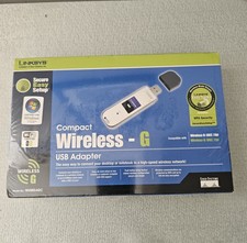 Cisco-Linksys WUSB54GC Compact Wireless-G USB Adapter