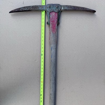 Vtg Miners Heavy Pick Tool Prospector Gold Silver Ore Rock Primitive Railroad
