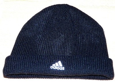 Mütze Winter adidas Gr. 57 cm schwarz dick 1A Zustand