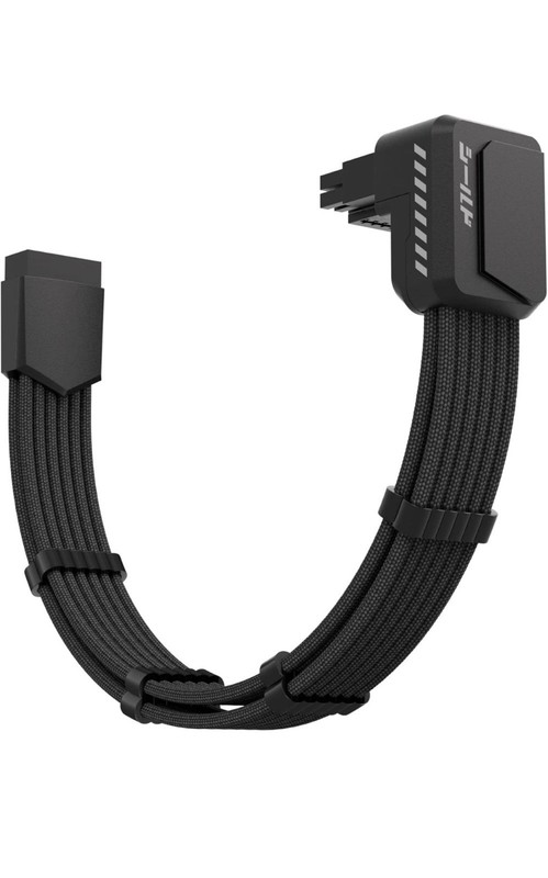 EZDIY-FAB Shield PCIE 5.1 GPU Extension Cable with 90 Degree 12V-2x6 Angle Adapt