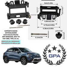 SUPPORTO RADAR ANTICOLLISIONE FIAT 500 X 2014 2015 2016 2017 2018 2019 2020
