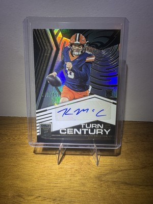 2025 Donruss Elite- Kyle McCord Turn of the Century Rookie Auto 411/499 Eagles