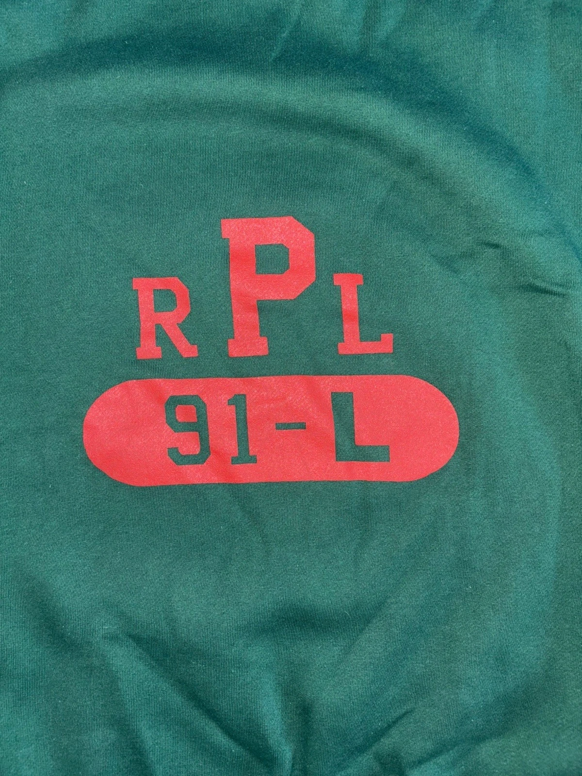 vintage Polo Ralph Lauren PRL 1991 91 Hoodie Hooded Sweatshirt L 1992 92 P Wing