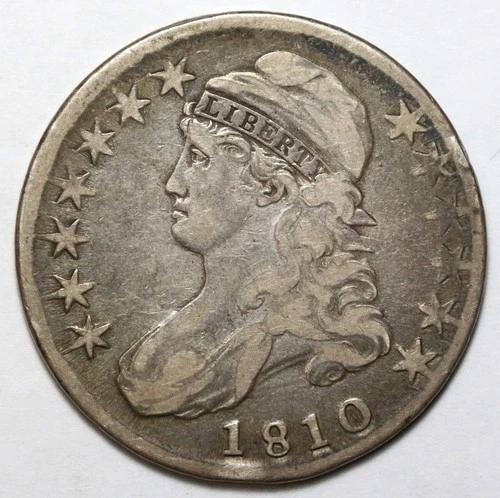 1810 Capped Bust Half Dollar — photo from the most recent tracked eBay sale
