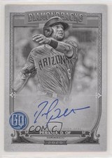 2020 Topps Gypsy Queen Black & White 15/50 David Peralta #GQA-DP Auto u6m