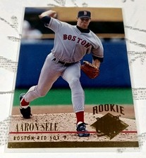 1994 Fleer ULTRA BASEBALL Rookie Card Boston Red Sox#18 AARON SELE