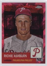 2022 Chrome Platinum Anniversary Fuchsia Atomic Refractor Richie Ashburn 11o2