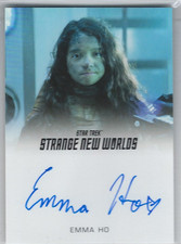 Star Trek Strange New Worlds Season 2 Autograph of Emma Ho as Oriana L