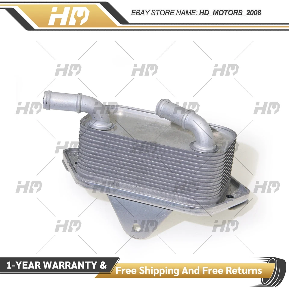 MAHLE Engine Oil Cooler with 06E117021G For Audi A5 A6 Q5 A4 A7 A8 Q7 S4 S5 - Image 2 of 4