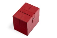 Neu - Omega Reise-Etui Box Uhrenbox Servicebox Farbe rot