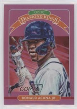 2020 Panini Donruss Optic Diamond Kings Retail Pink Prizm Ronald Acuna Jr 00br
