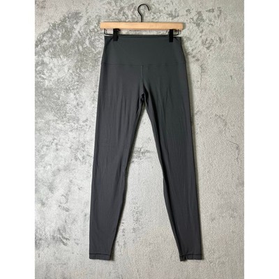 Lululemon Align Ribbed High-Rise Pant 28'' Graphite Grey Size 8