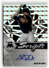 2022 Panini Mosaic Scripts Prizm Alex De Goti Auto #SC-ADG