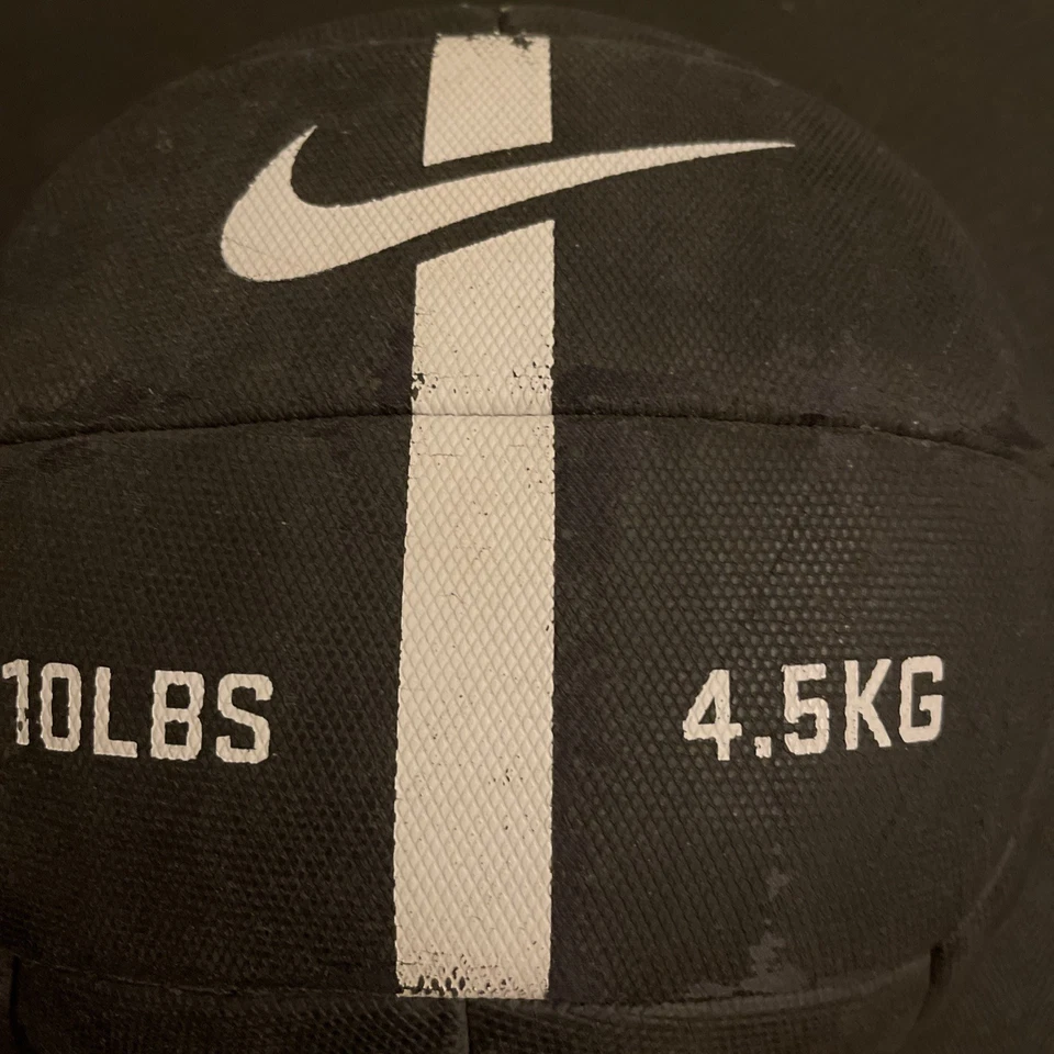 Nike 10 libras libras libras/4,5 kg pelota de entrenamiento de fuerza Slam medicina espuma/goma Foto 4 de 4