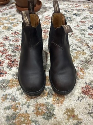 Women's Blundstone Stout Brown Originals #500 Chelsea Boot US 6.5