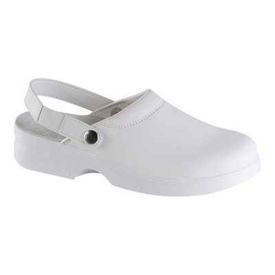 Zoccolo Light Bianco Antiscivolo Lars N°35-48 Exena | Scarpe Cuoco Infermiere