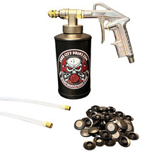 Pro Undercoating Spray Gun - 2 Wand Kit 1 B Quart Bottle