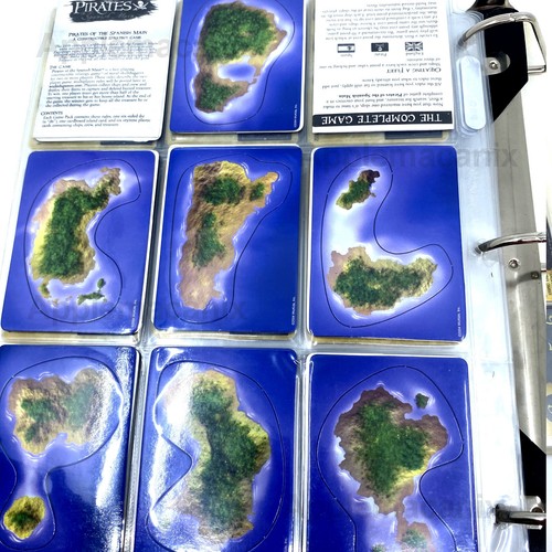 Pirates CSG of the Spanish Main Complete Card 1st Edition Set w/Islands NEW - Picture 6 of 8