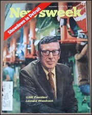 9/14/1970 Newsweek Magazine Leonard Woodcock UAW Muhammad Ali Vince Lombardi