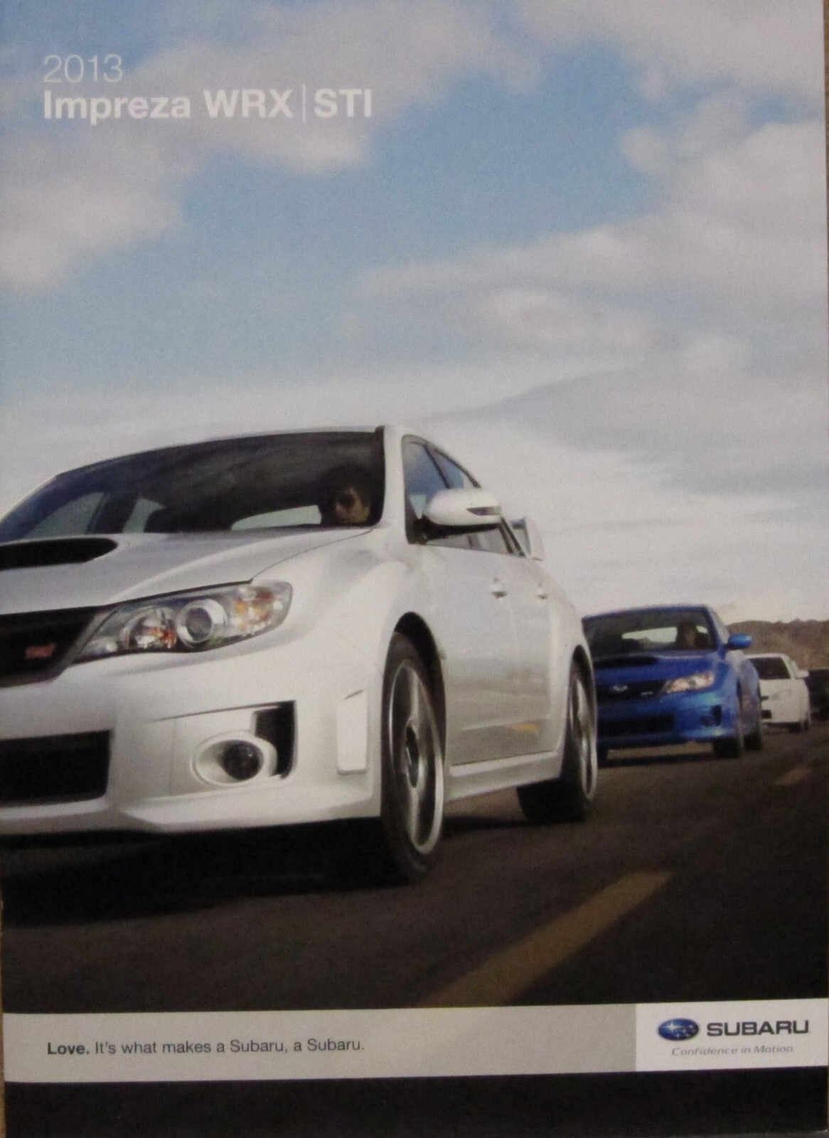 2013 Subaru WRX STi Brochure eBay 2013 Subaru WRX STi Brochure eBay