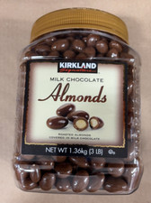 Kirkland Signature Milk Chocolate Covered Roasted Almonds 3lb / 1.36kg