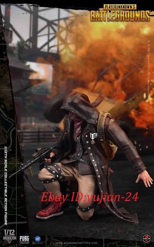 1/12 SoldierStory SSG002 PUBG Trench Coat Assassin Action Figure In Stock - Picture 5 of 9