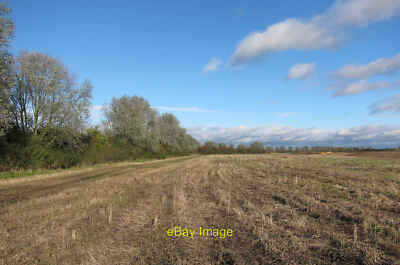 Photo 6x4 New bridleway, Ouse Fen Earith The path goes around the west si c2012