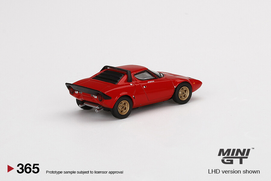 Mini GT 1:64 Lancia Stratos HF Stradale Rosso Arancio #365 | eBay