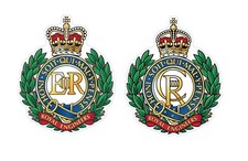 Royal Engineers Waterproof Vinyl Stickers Decal Sappers RE Army Squaddie British