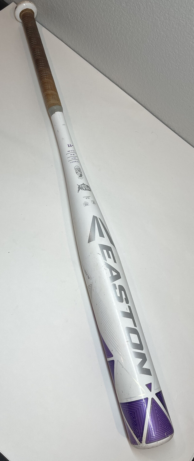 Easton Amethyst Softball Bat FP18AMY, 29" 18 oz, 11, 21/4", White