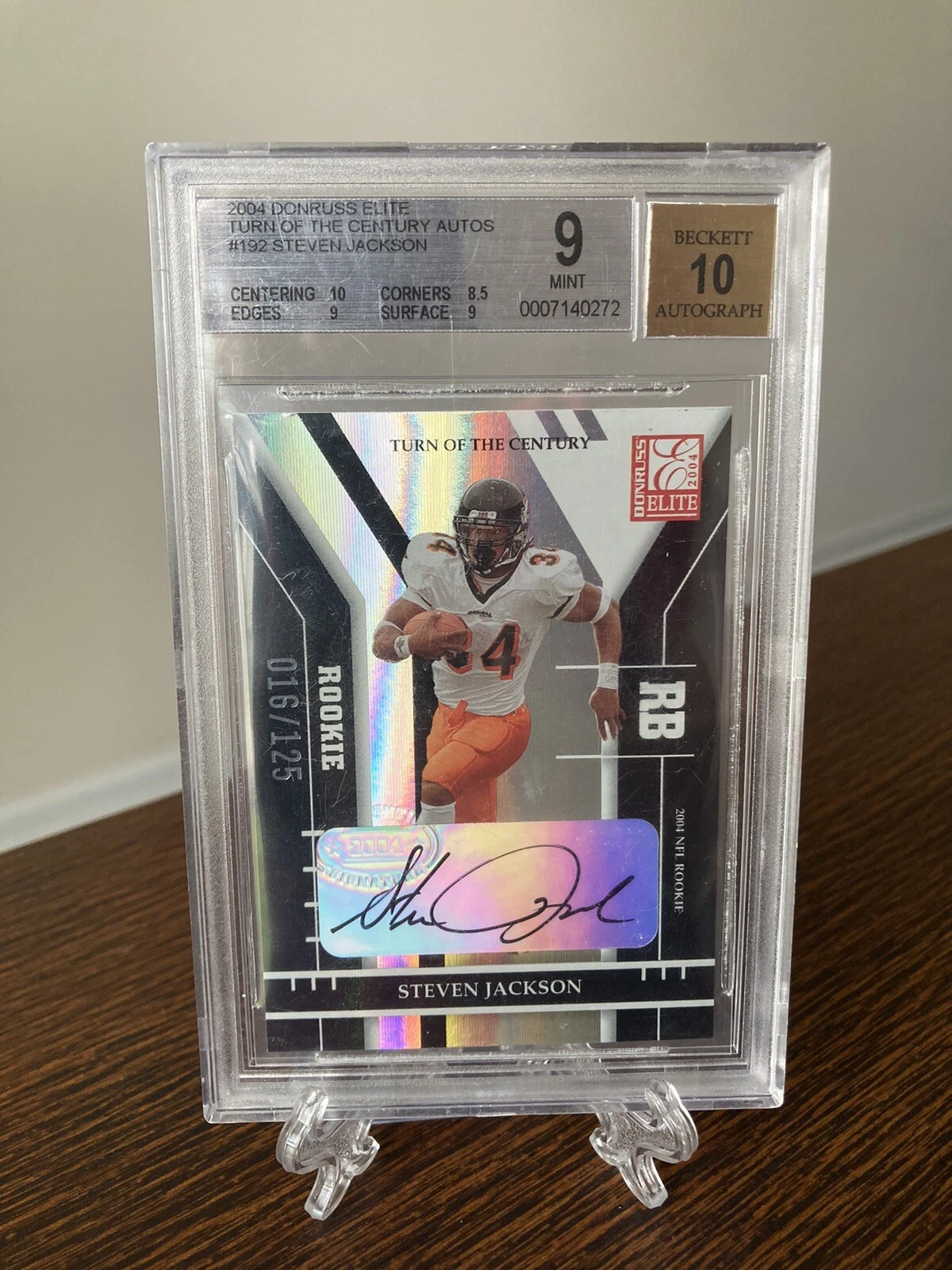 Steven Jackson Donruss Elite Turn of the Century #192 Auto