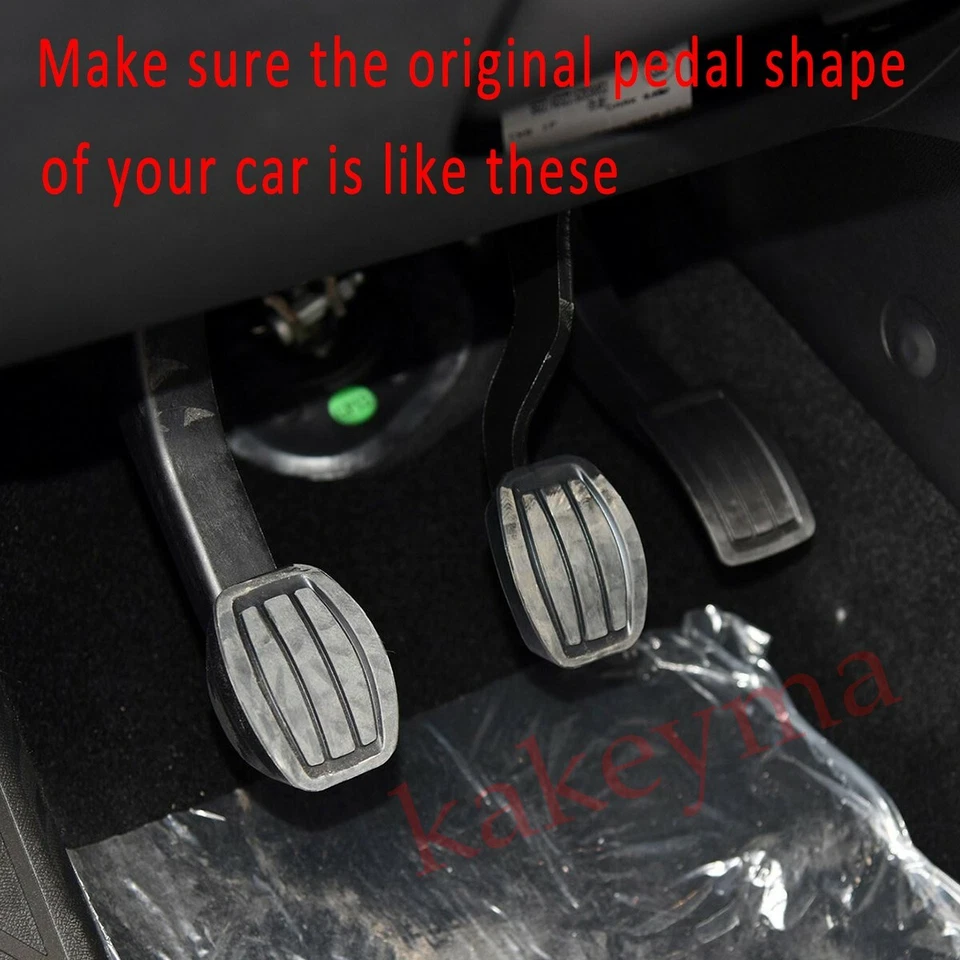 Cubierta de pastillas de pedal de embrague de freno de gas para Citroen Peugeot 3008 4008 5008 2008 2017-21 Foto 2 de 4