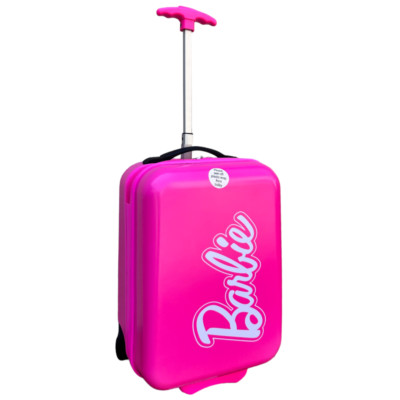 TROLLEY DA VIAGGIO BARBIE MINI VALIGIA RUOTE IN ABS CON MANICO