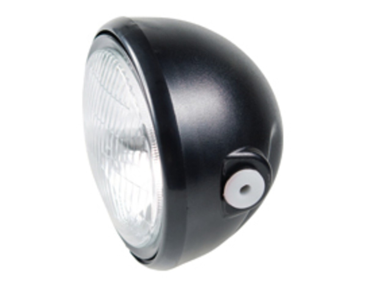 YAMAHA SR500 ヘッドライト H4 Headlight for SR400 SR500 Complete Wrenchmonkees GibbonSlap