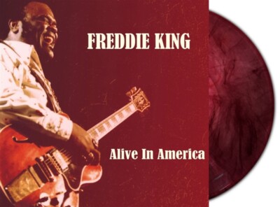 FREDDIE KING - ALIVE IN AMERICA (RED MARBLE VINYL)  3 VINYL LP NEU