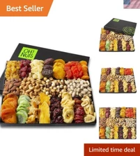 Gourmet Mixed Nuts & Dried Fruits Arrangement - Perfect Gift for All Occasions