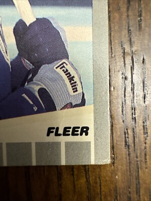 1989 Fleer Ken Griffey Jr. #548 Extremely Rare Printing Mistake