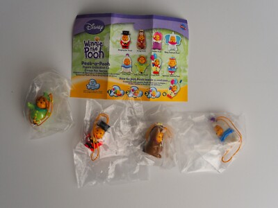 TOMY Disney Winnie the Pooh Peek-a-Pooh Circus Fun Ringmaster Seal Pony Jester