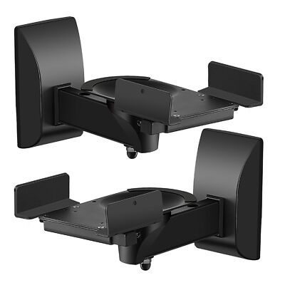 Bookshelf Speaker Wall Mount Adjustable Pack Speaker mounts