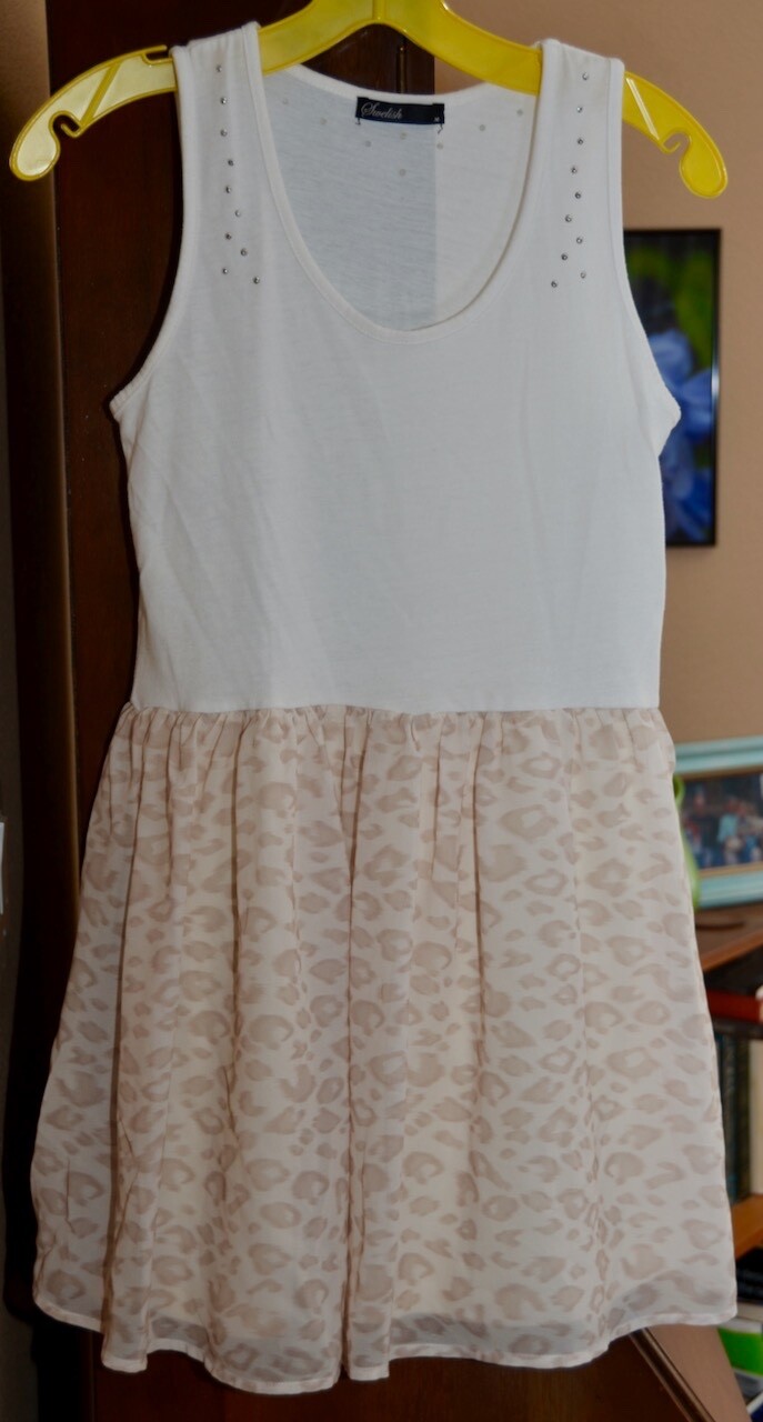 Swelish Sundress Petite M White/Pattern-image