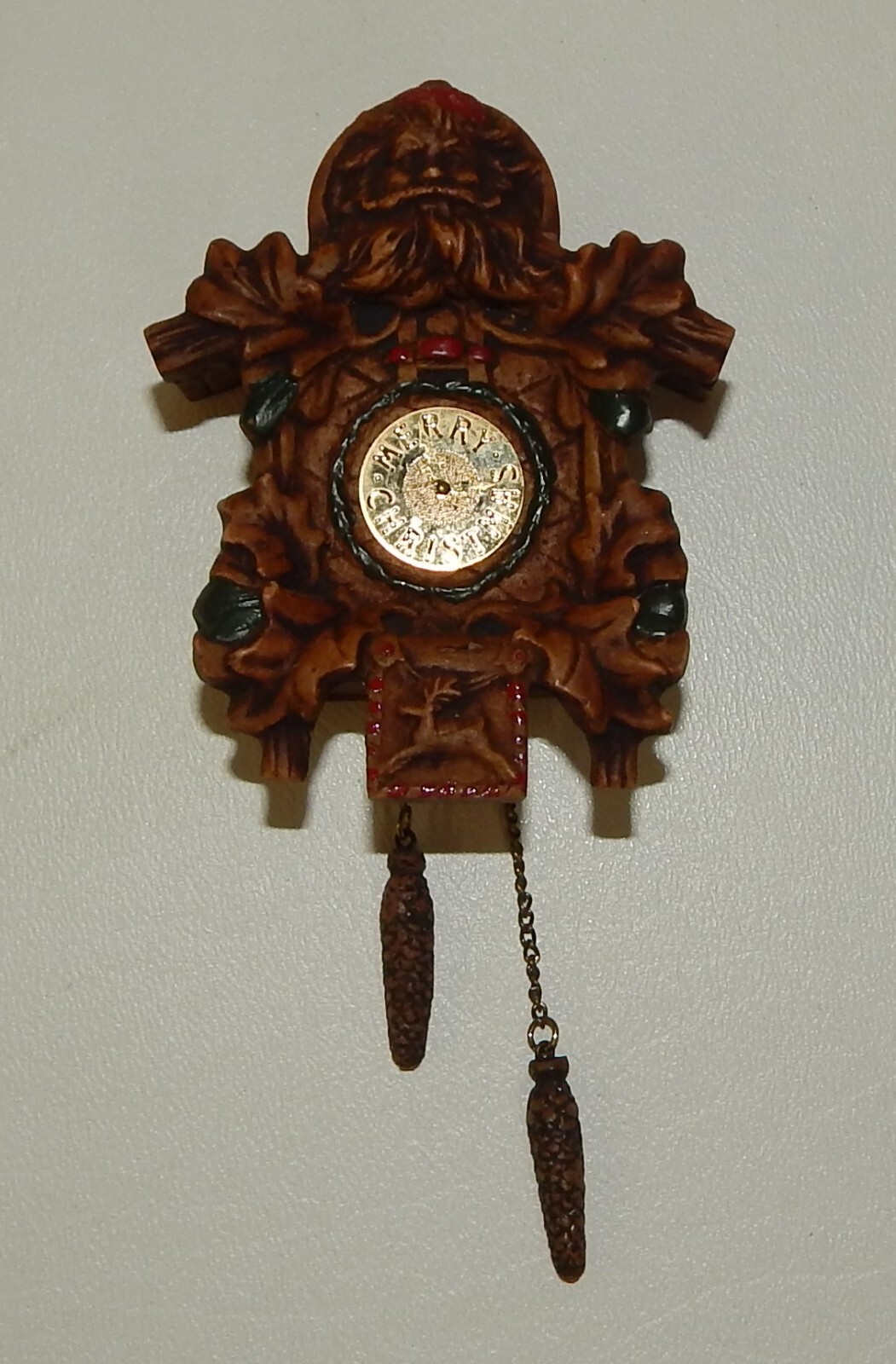 Vintage 1984 Hallmark Christmas Ornament Old World Cuckoo Clock MIB NOS eBay