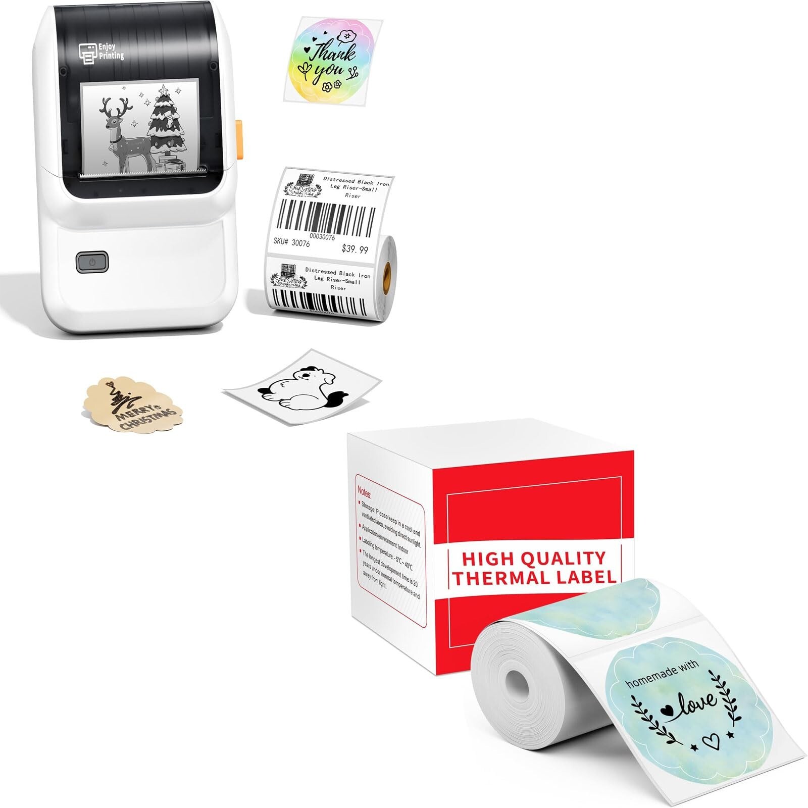 Circle Label Maker Compatible with M100 M110 M120 M150 M220 M260 Models-image