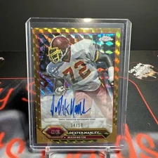 2023 Topps Composite Chrome Dexter Manley Gold Wave Refractor Auto /50